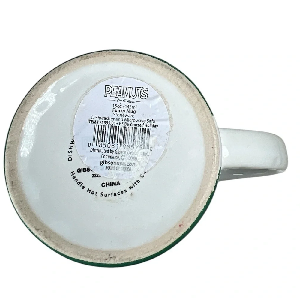 Peanuts Christmas coffee mug collectible